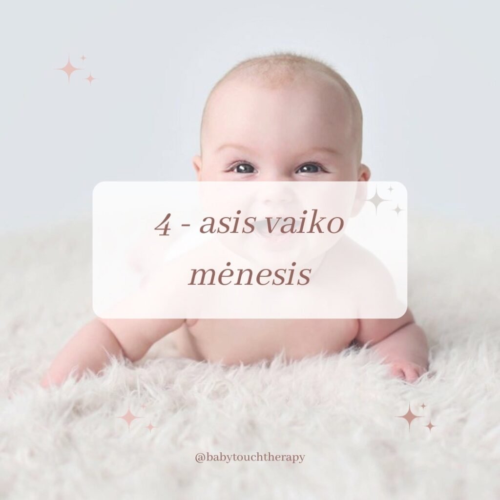 4-asis vaiko mėnesis