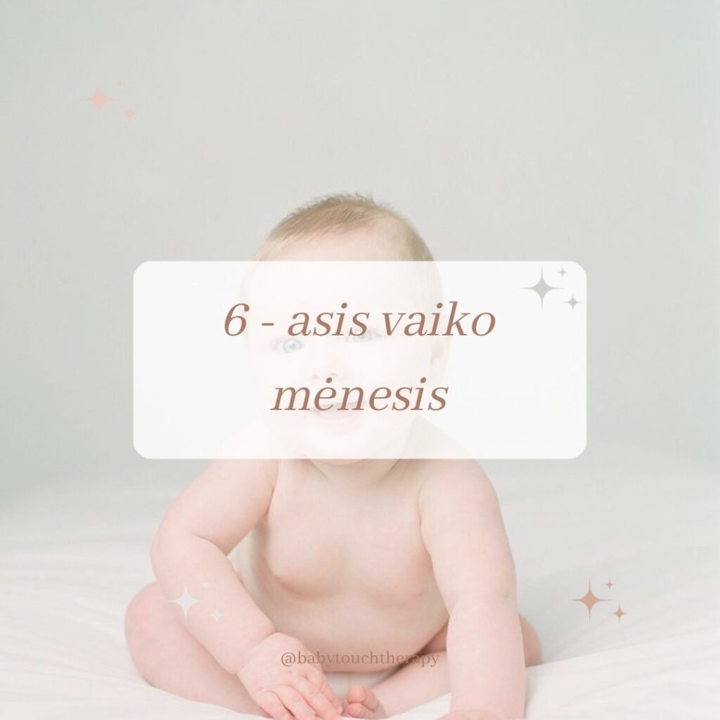 6-asis vaiko mėnesis