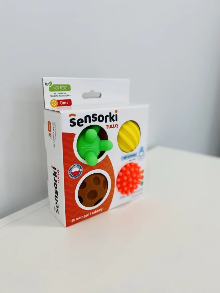 Sensoriniai žaislai Sensoriniai kamuoliukai “Spalvoti kamuoliukai” TULLO Sensorinės priemonės