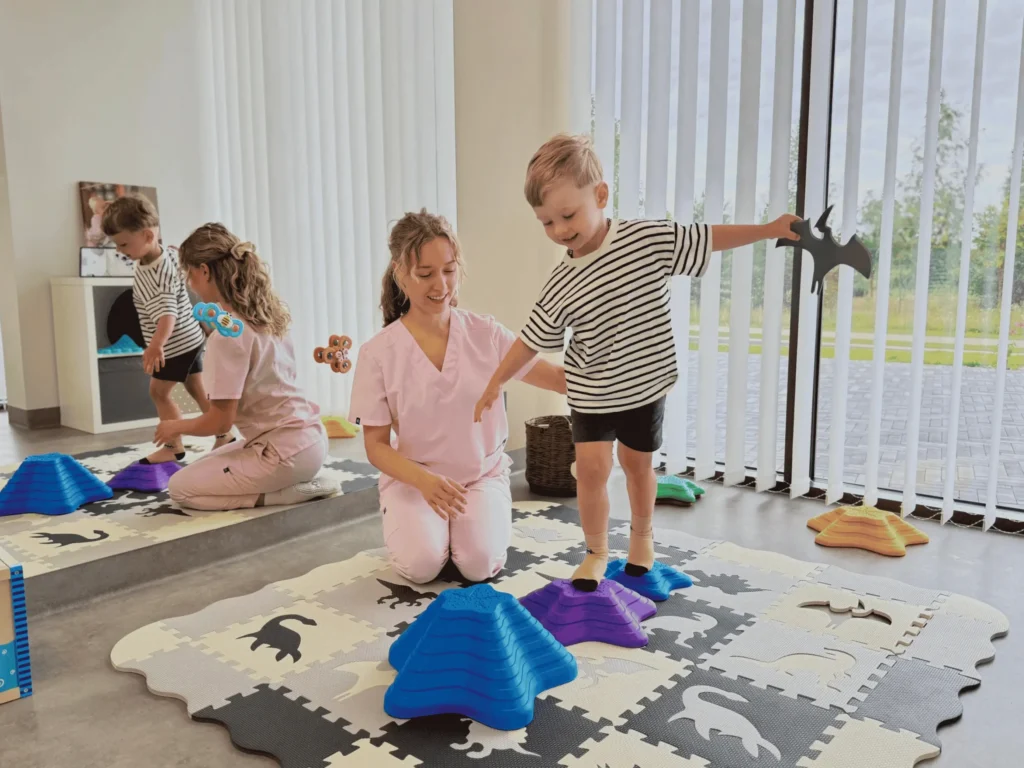 Vaikų kineziterapija BabyTherapy studijoje Vilniuje